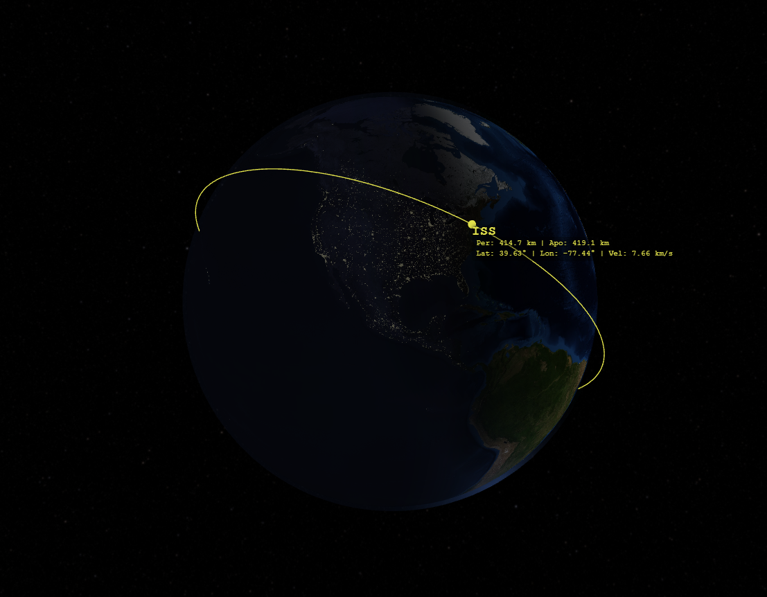 ExoAtlas Orbit Visualizer - 3D satellite orbit visualization tool